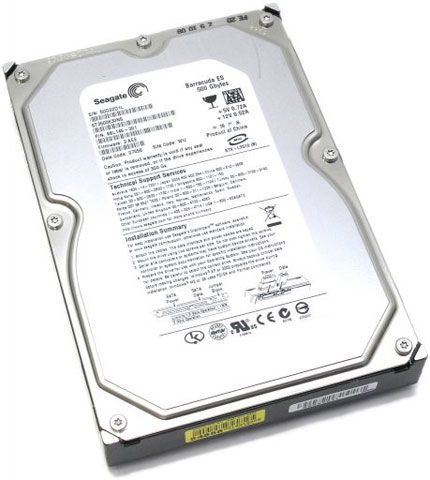 Жорсткий диск Seagate Barracuda ES 500GB 7200rpm 16MB ST3500630NS 3.5 SATA II