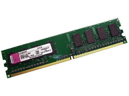 Модуль пам'яті 1GB DDR2-800 PC2-6400 Kingston KVR800D2N6/1G