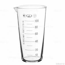 Мірна склянка 100 мл ГОСТ 1770-74