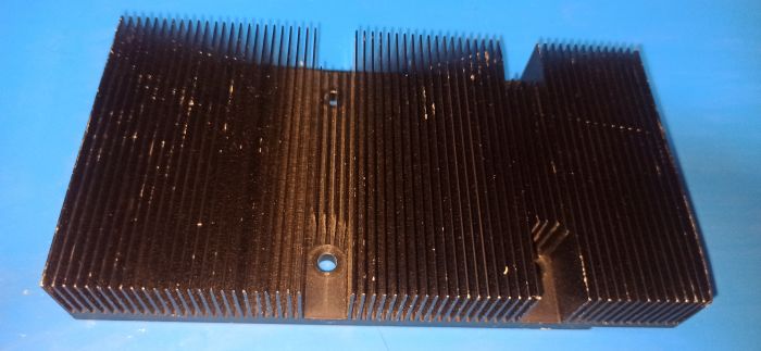 Радіатор алюмінієвий 162х85х24MM heat sink