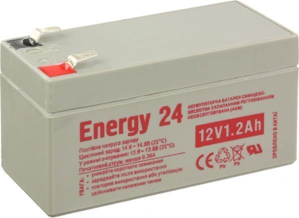 Батарея акумуляторна Energy 24 12V1,2Ah