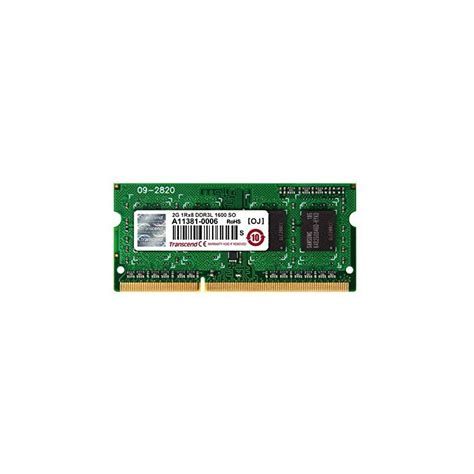 Модуль пам'яті SO-DIMM 2GB DDR3L Transcend 1Rx8