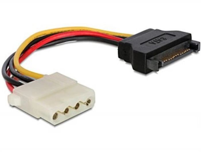 Кабель живлення Cablexpert (CC-SATA-PS-M) Molex M - SATA, 0.3 м